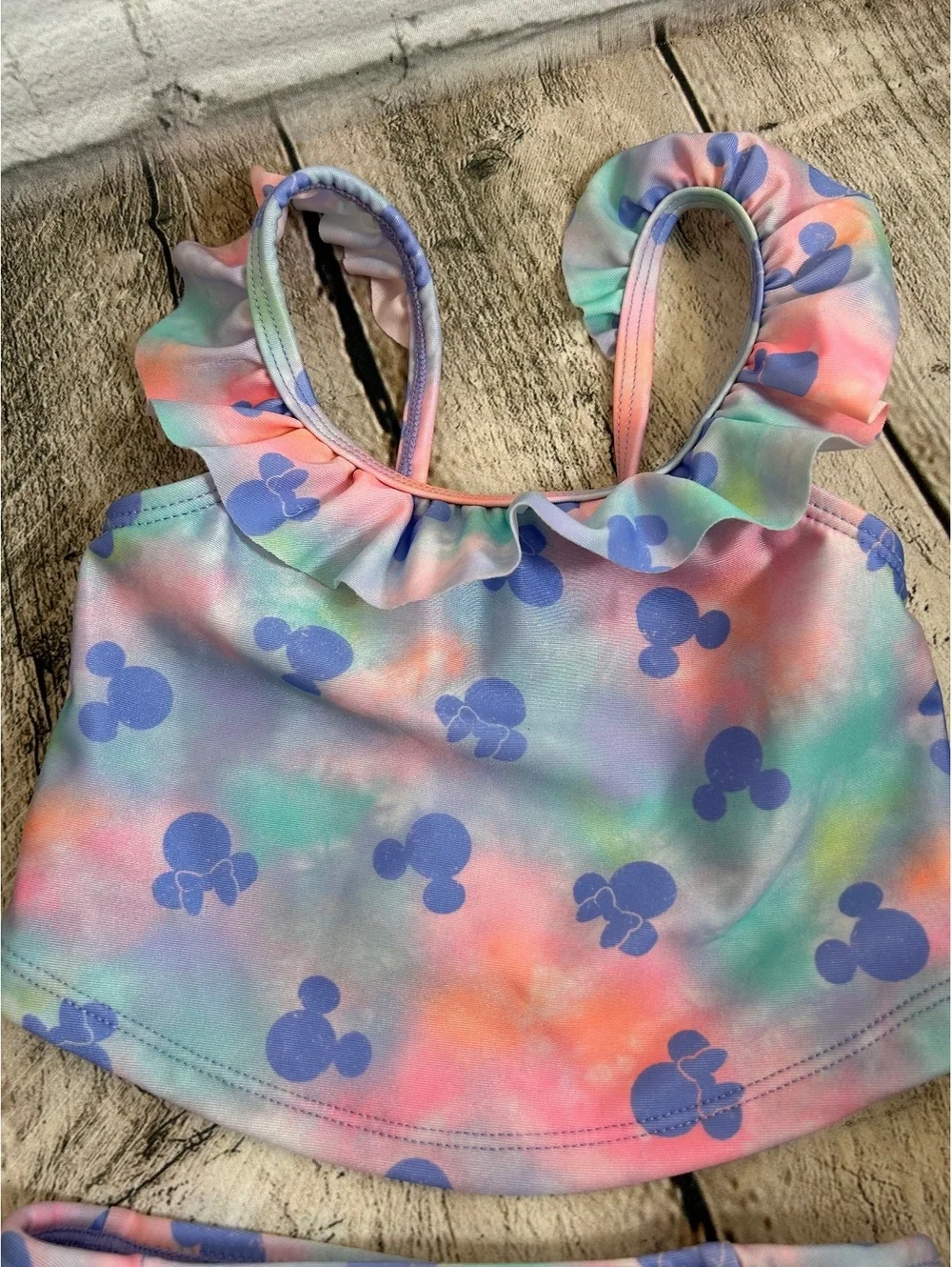 JUMPING BEANS - DISNEY Girl’s Tankini Swim 2 Piece Set / Size: 12 Months
